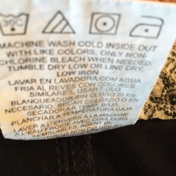 NWOT. Lee Navy Pants w/Adjustable Leg Tag Sz 8 - Picture 9 of 9